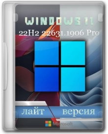 Windows 11 Pro 23H2 22631.1906 Lite