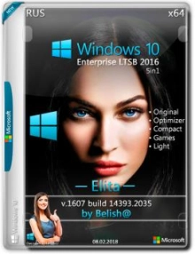 Windows 10 LTSB 2016 Elita (x64) v14393.2035