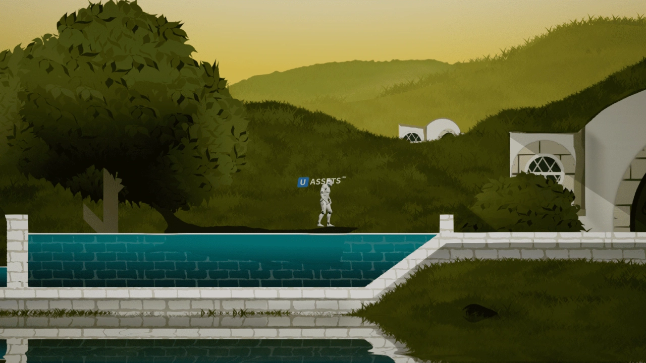 Screenshot #3 - 2D Procedural Water System With Buoyancy