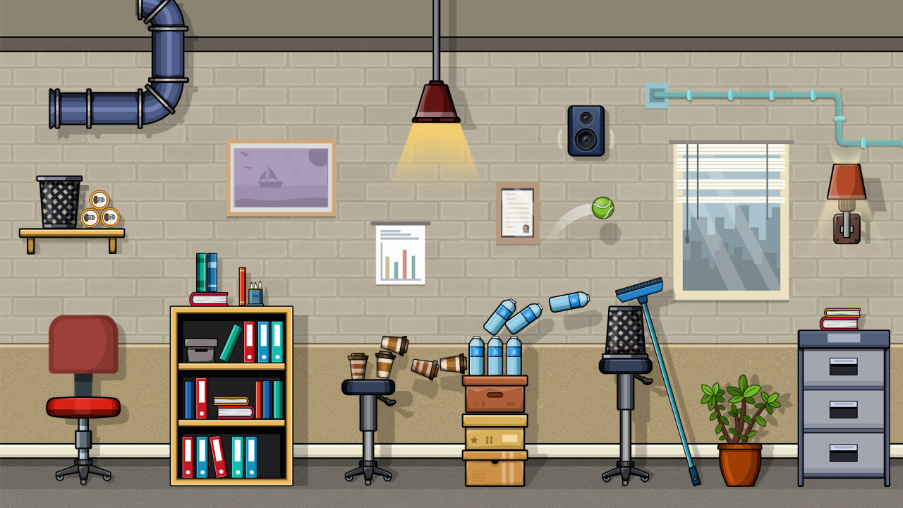 Screenshot #4 - Ball at Work: The Ultimate Speedrun Platformer!