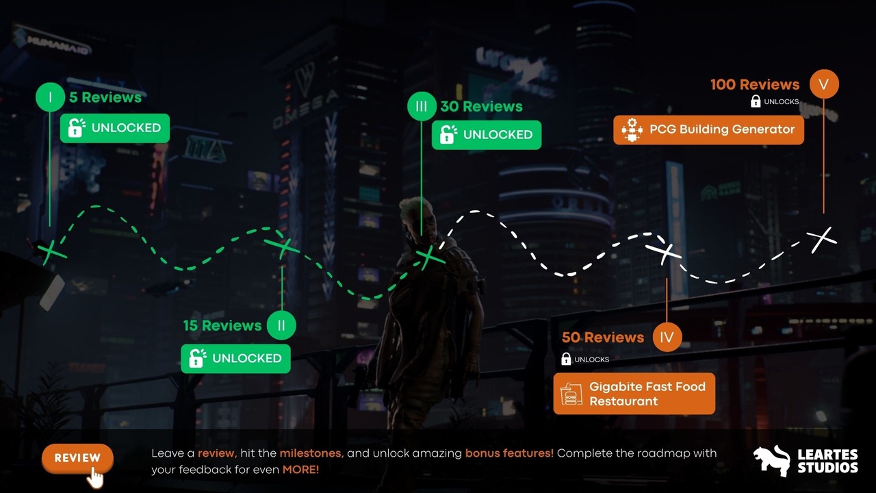 Screenshot #4 - Cyberpunk Gigapack ( Modular Cyberpunk Environment / Cyberpunk Characters ) UE5.7