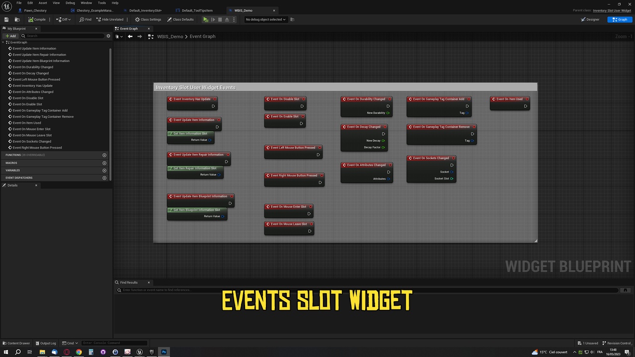 Screenshot #4 - Chestory Inventory System v3.6.1 (Unreal Engine 5.7)