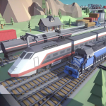 Screenshot #2 - Simple Trains - Cartoon Assets