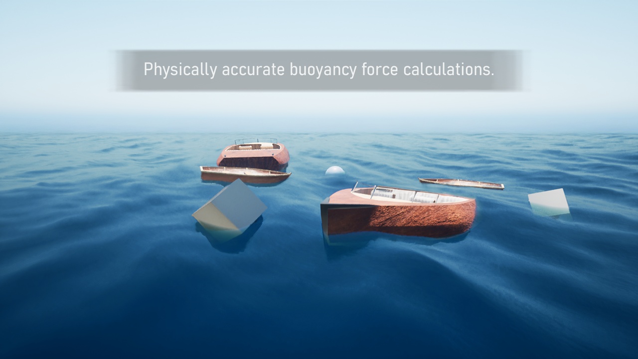 Screenshot #10 - Dynamic Real Water — Реалистичная система воды для Unreal Engine 5