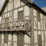 Screenshot #4 - HQ Modular Fantasy House v1.1.unitypackage