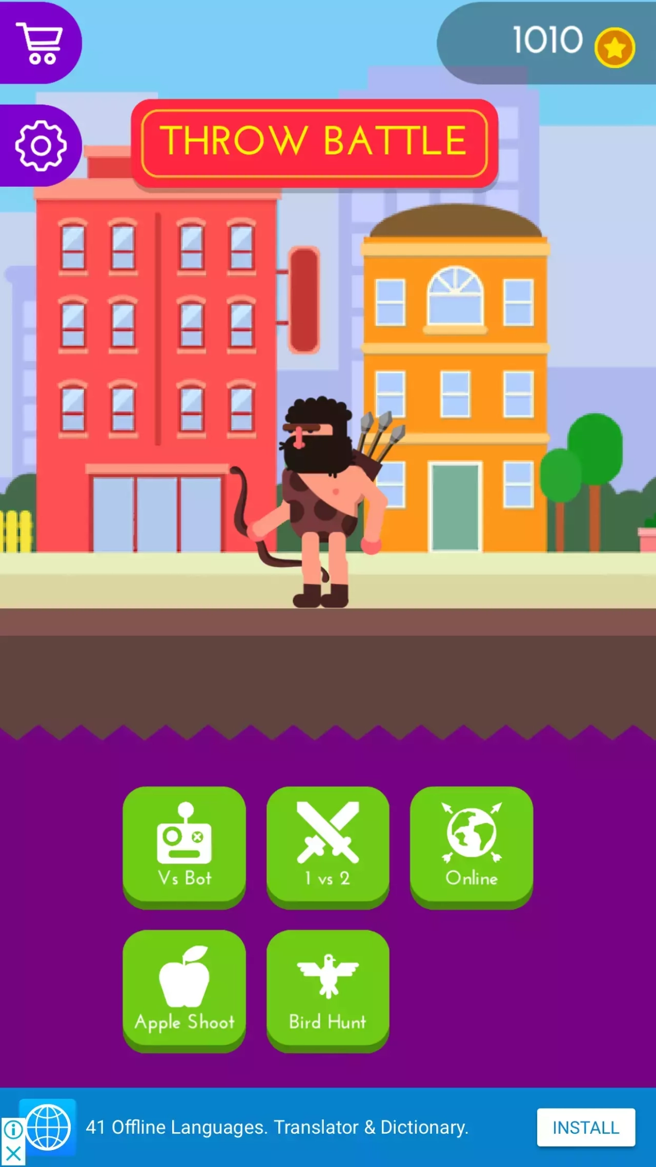 Screenshot #1 - Throw Battle - Online Multiplayer Aim-n-Shoot