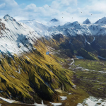 Screenshot #3 - Mountain River Valley Environment