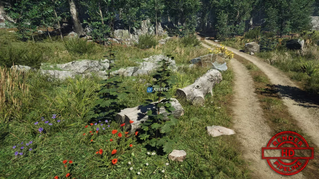Screenshot #3 - Meadow Environment - Dynamic Nature