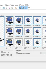 Screenshot #1 - IcoFX v3.9 - создания иконок и курсоров