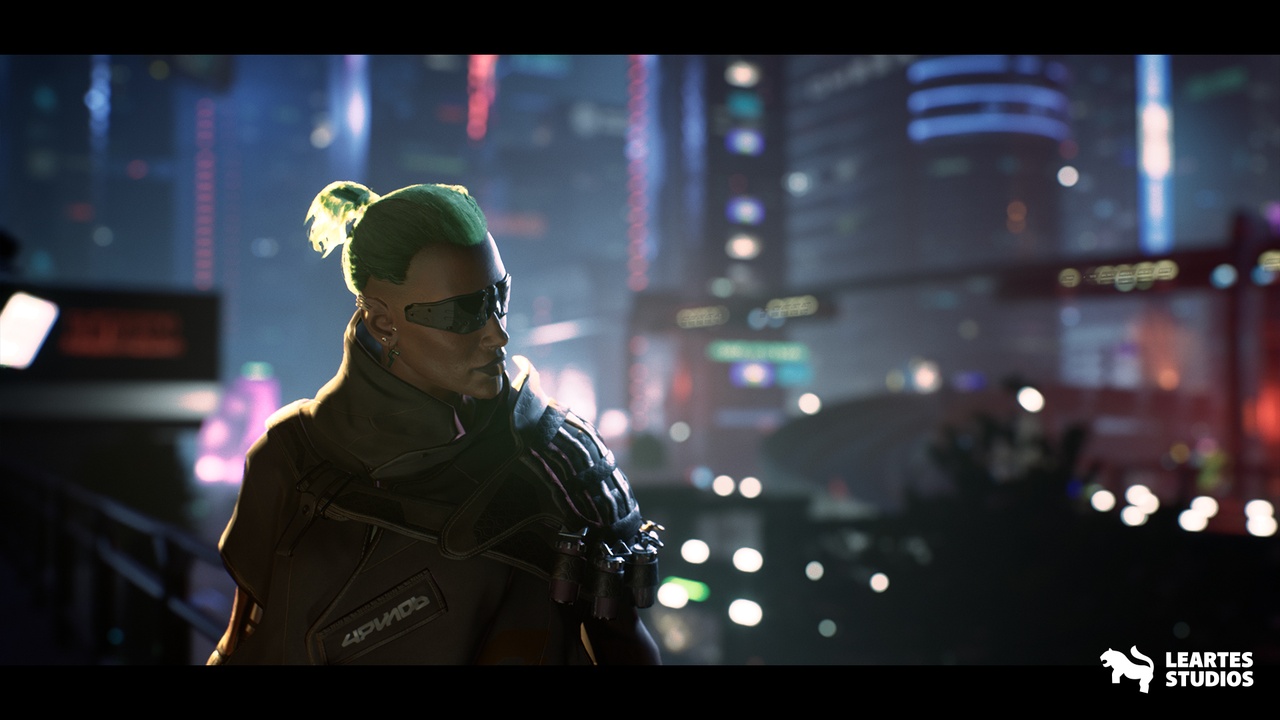 Screenshot #13 - Cyberpunk Gigapack ( Modular Cyberpunk Environment / Cyberpunk Characters ) UE5.7