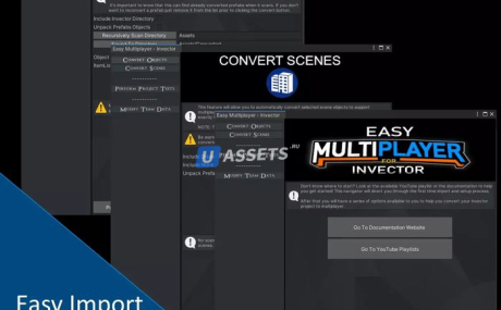 Easy Multiplayer - Invector - Full Suite
