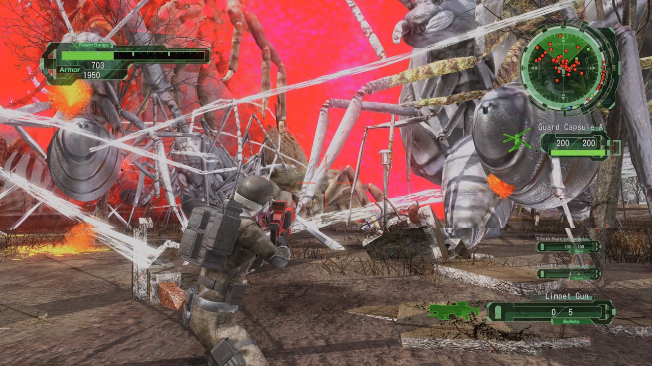 Screenshot #10 - EARTH DEFENSE FORCE 6