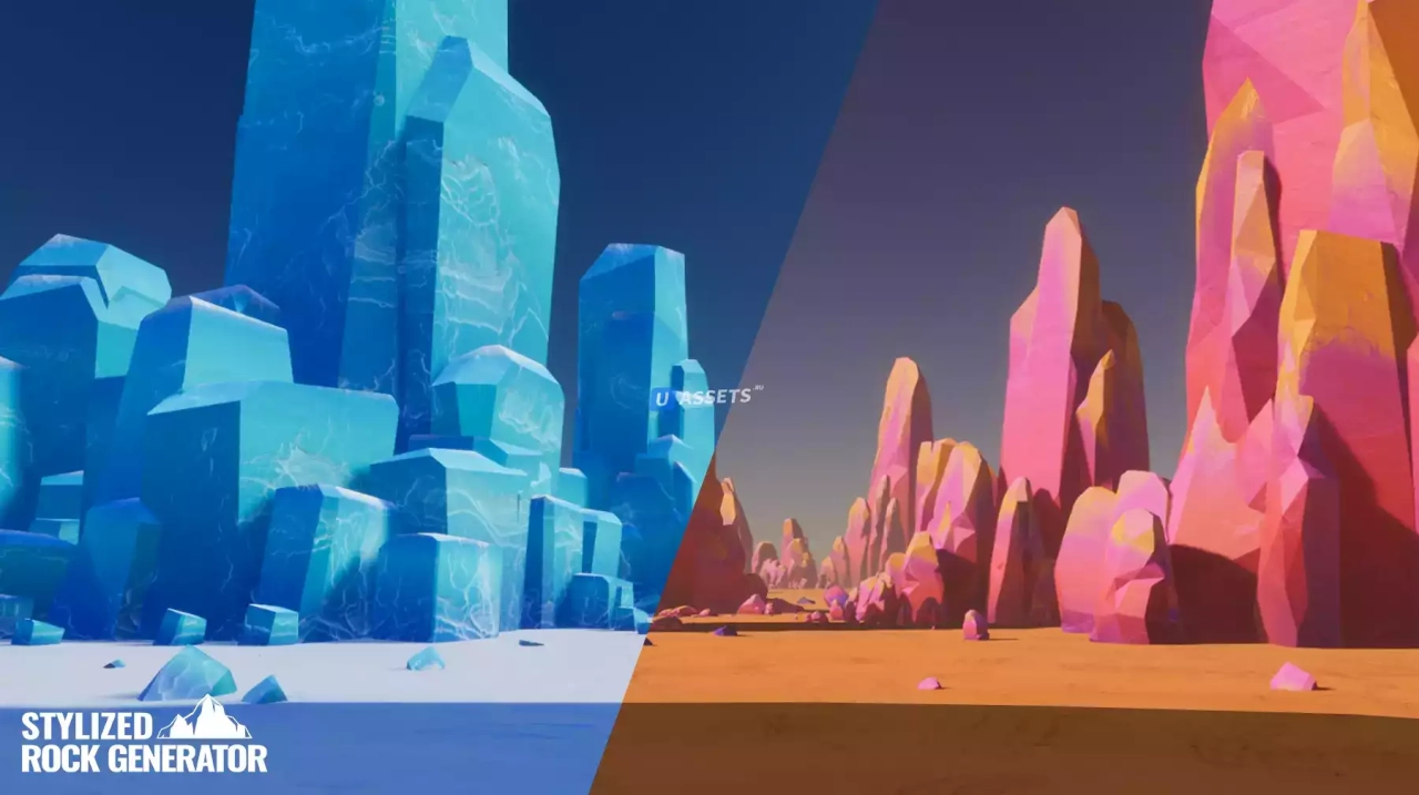 Screenshot #4 - Stylized Rock Generator