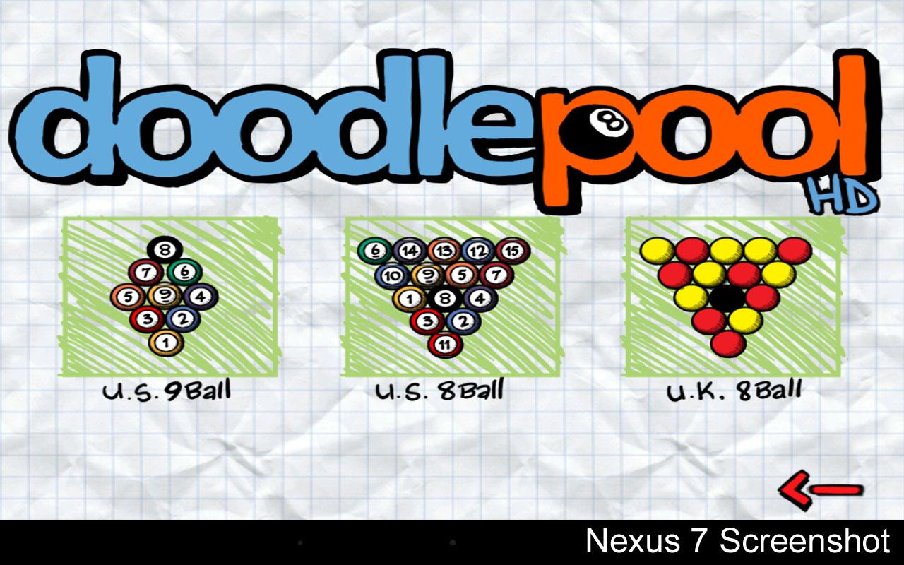 Screenshot #9 - DOODLE POOL HD 2.4