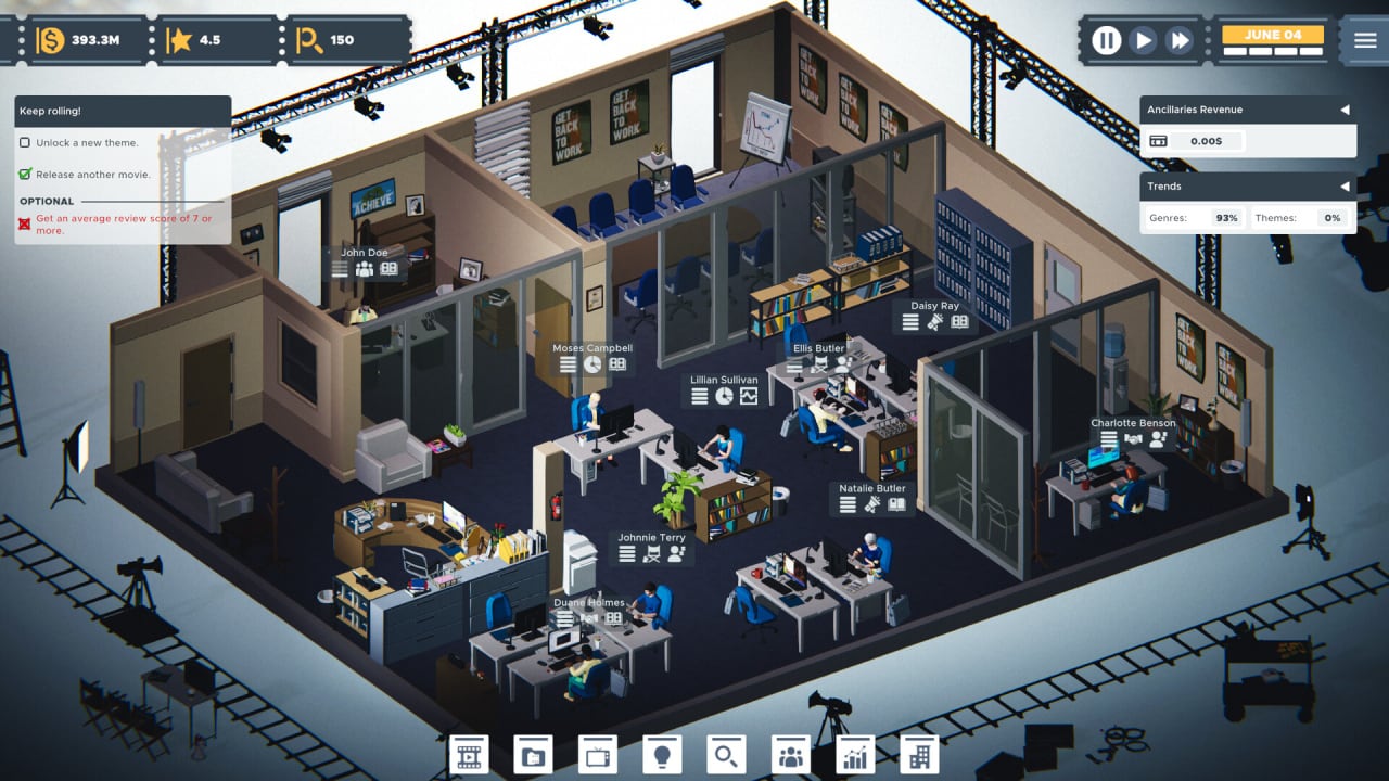 Screenshot #1 - The Executive - Movie Industry Tycoon