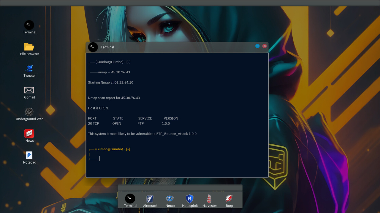 Screenshot #1 - Anonymous Hacker Simulator