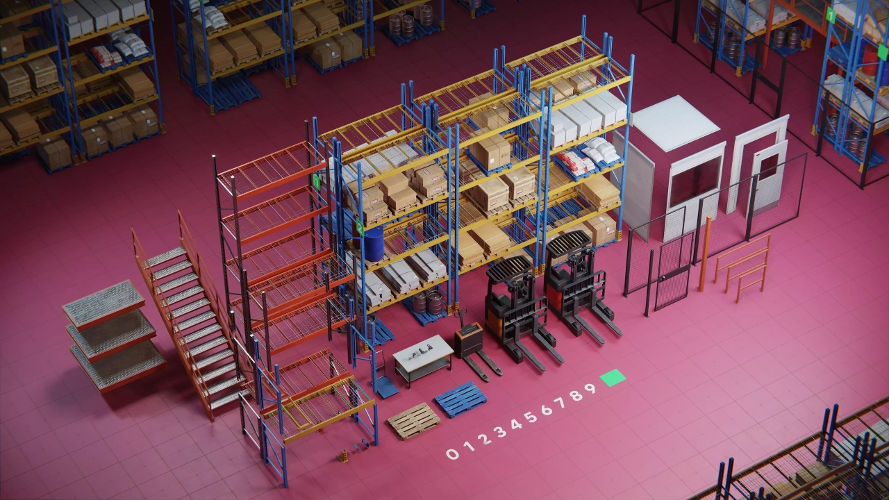 Screenshot #1 - Warehouse Props Vol. 1