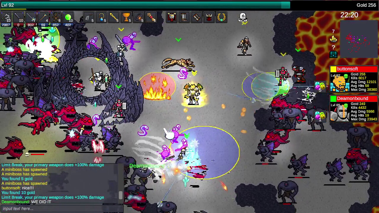 Screenshot #6 - Fantasy Survivors