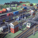 Screenshot #1 - Simple Trains - Cartoon Assets