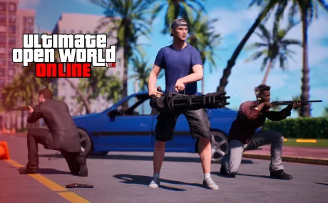 Ultimate Open World (Unreal Engine) — готовый Open World шаблон с AI, транспортом и боевой системой