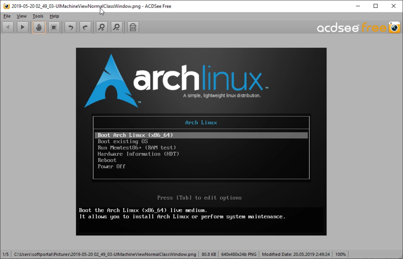 Screenshot #1 - ACDSee Free v1.1.21 + Rus