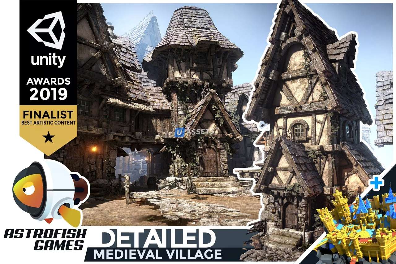 Screenshot #1 - DETAILED - Medieval Village