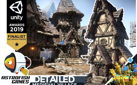 DETAILED - Medieval Village