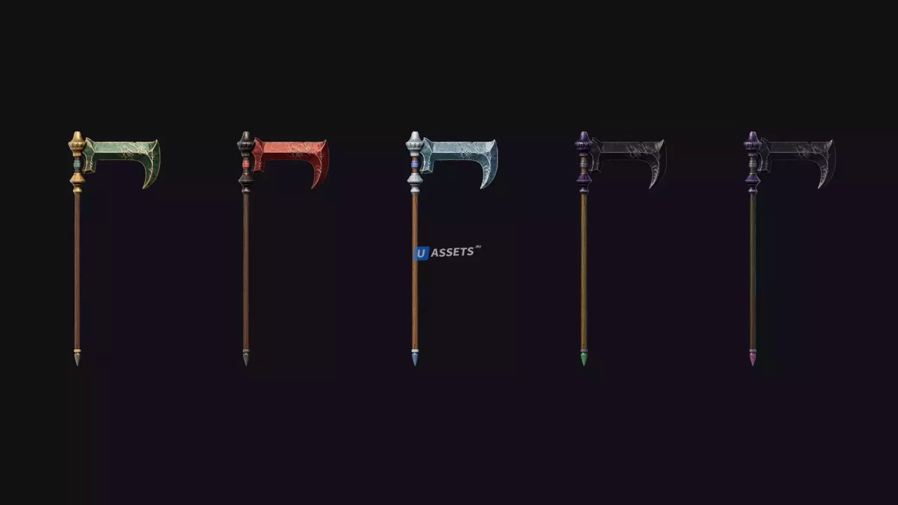 Screenshot #3 - Stylized Scythes - RPG Weapons