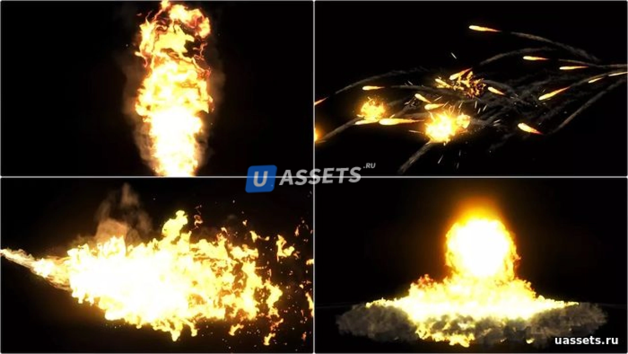 Screenshot #3 - Explosive Realistic VFX Texture Pack