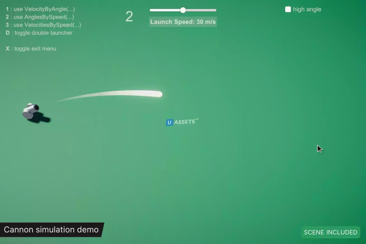 Screenshot #3 - Projectile Toolkit - Targeting and Trajectory Prediction