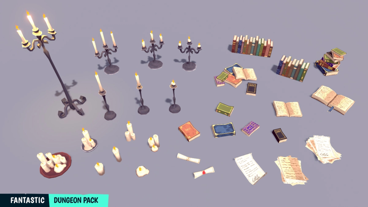 Screenshot #8 - FANTASTIC - Dungeon Pack FULL (Unity)