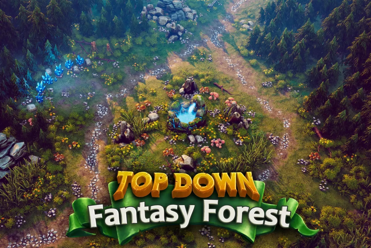 Screenshot #1 - Top Down - Fantasy Forest