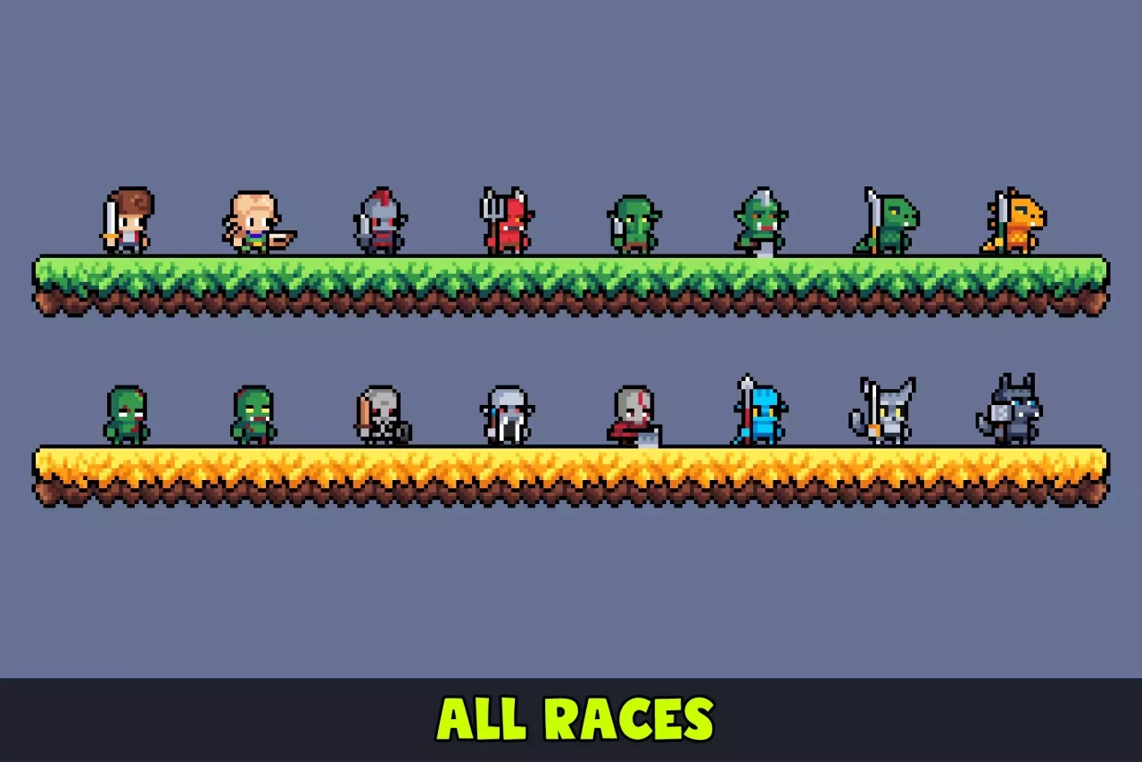 Screenshot #1 - Pixel Heroes: Fantasy Editor