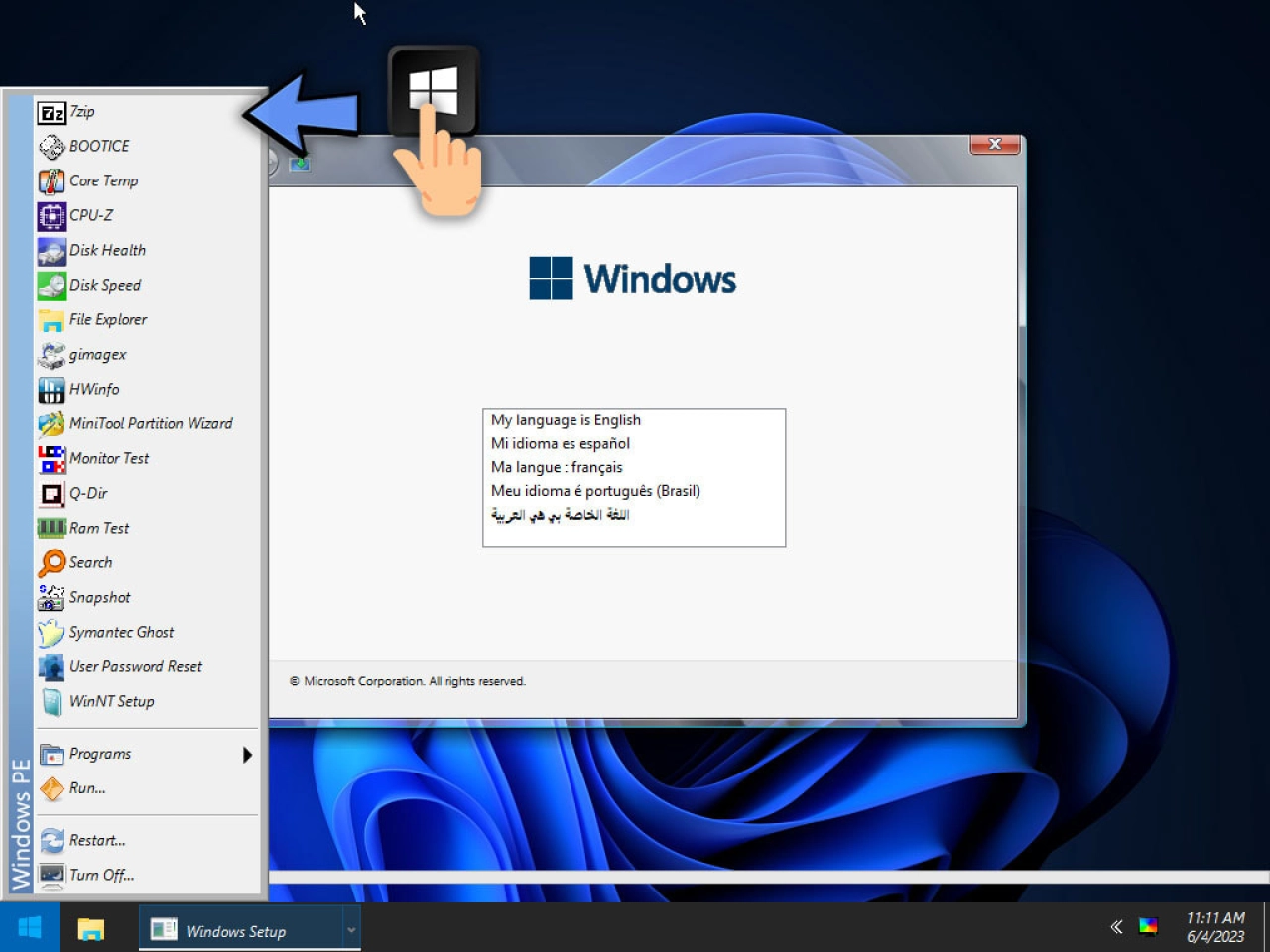 Screenshot #1 - Windows 11 Pro 22H2 22621.1778 by Ankh Tech
