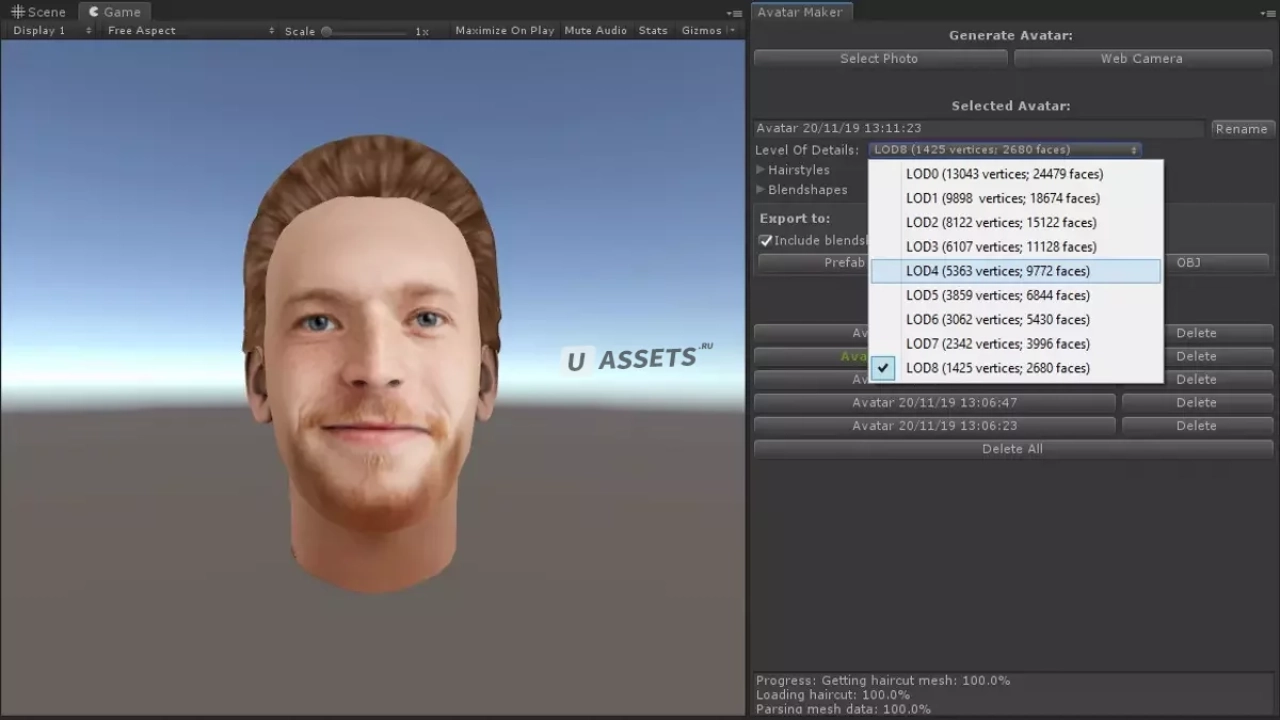 Screenshot #3 - Avatar Maker Pro - 3D Avatar