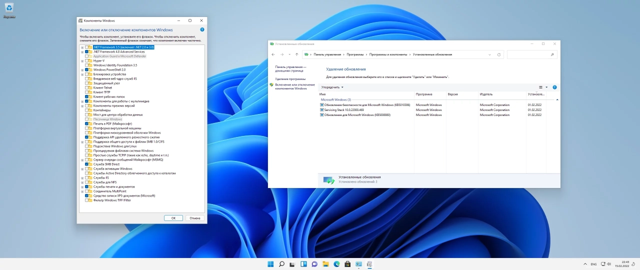 Screenshot #1 - Windows 11 [10.0.22000.493], Version 21H2 (Updated February 2022) - Оригинальные образы от Microsoft MSDN