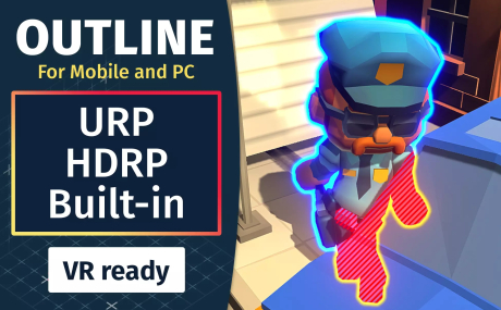 Easy Performant Outline 2D | 3D (URP / HDRP and Built-in Renderer)