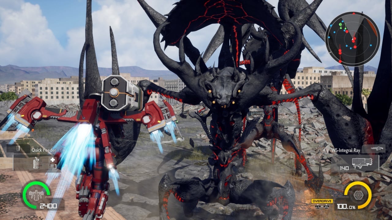 Screenshot #2 - Earth Defense Force Iron Rain
