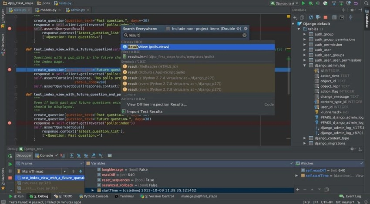 Screenshot #5 - JetBrains PyCharm Professional 2024.1.4 x64
