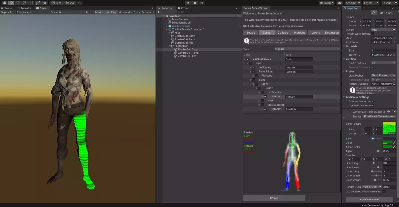 Screenshot #3 - Bone Zones