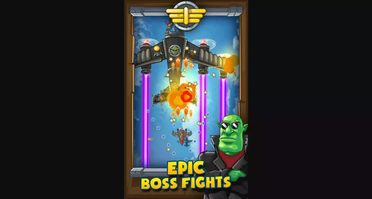 Screenshot #3 - Air Fighter: Airplane Shooting