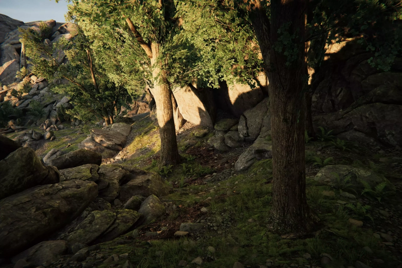 Screenshot #2 - Mountain Lake - Forest Pack