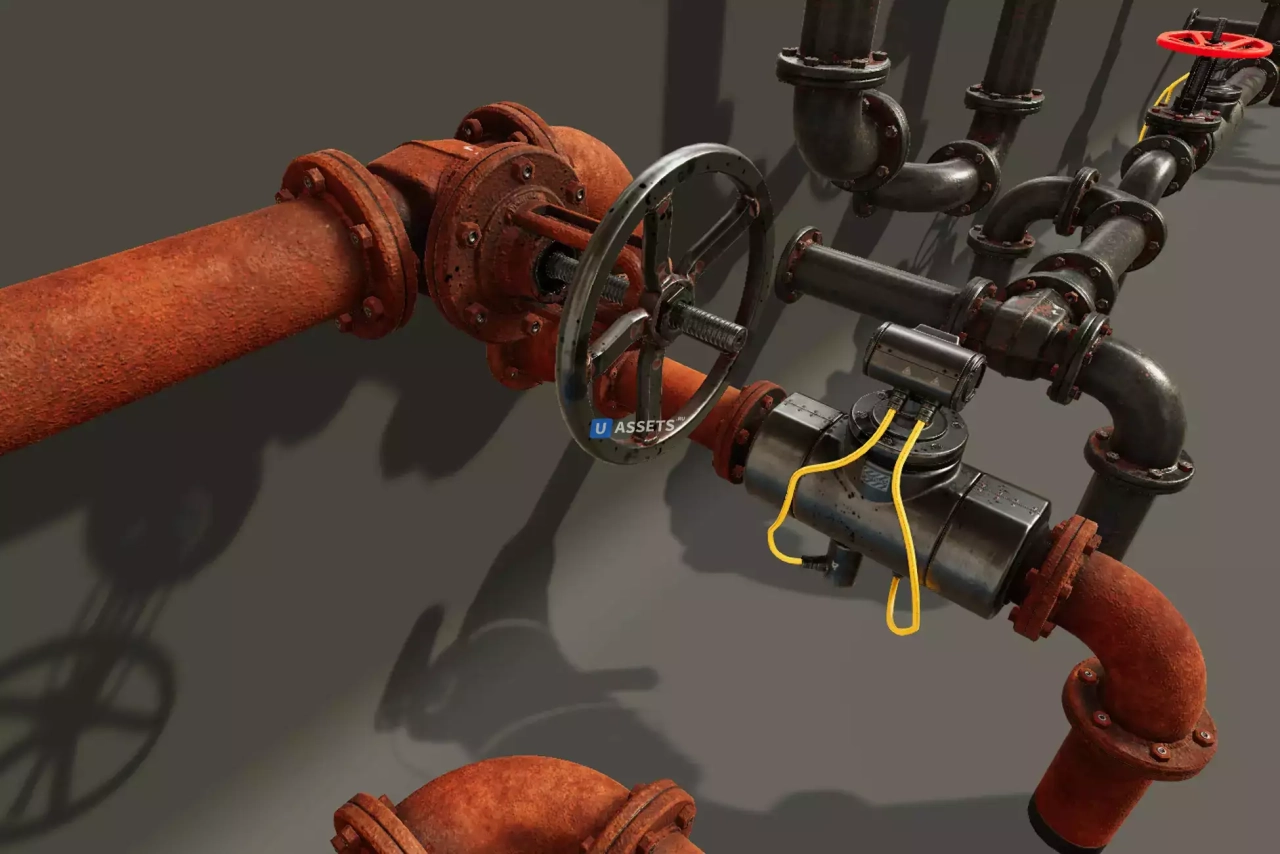 Screenshot #4 - PBR Modular Pipes Set