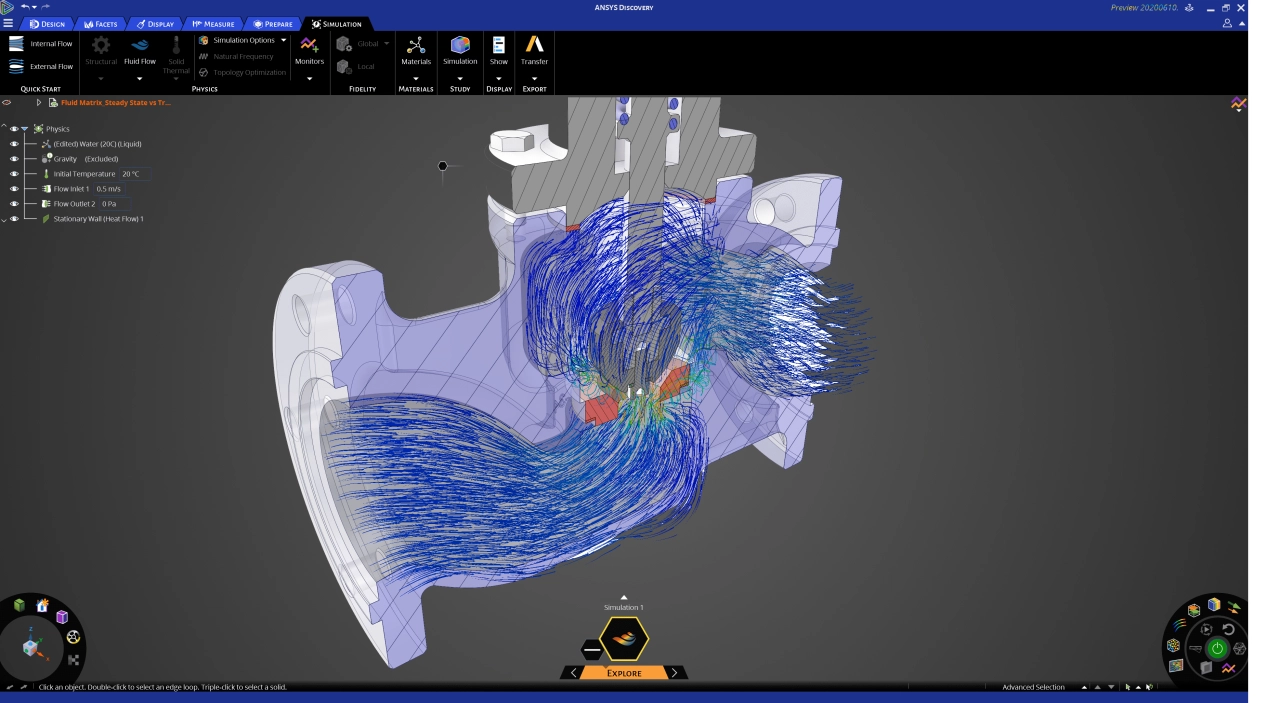 Screenshot #1 - ANSYS Products 2024 R2 торрент + crack