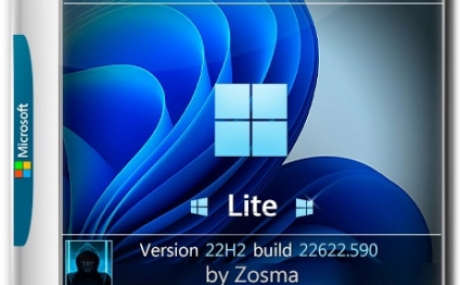 Windows 11 Pro x64 Lite 22H2 build 22622.590 by Zosma