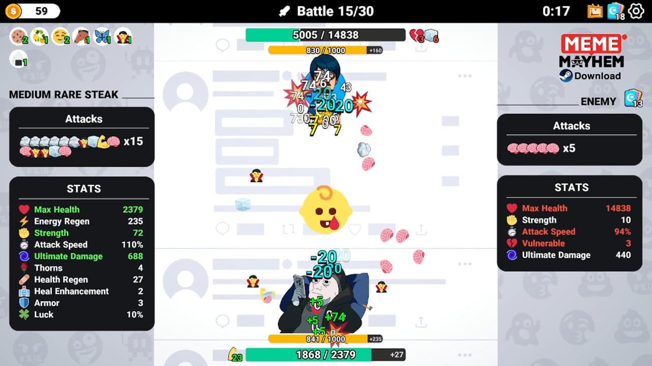 Screenshot #4 - Meme Mayhem