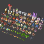 Screenshot #1 - Low poly Cartoon Kingdom