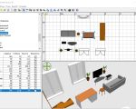 Screenshot #1 - Sweet Home 3D v7.5 - программа для создания интерьера
