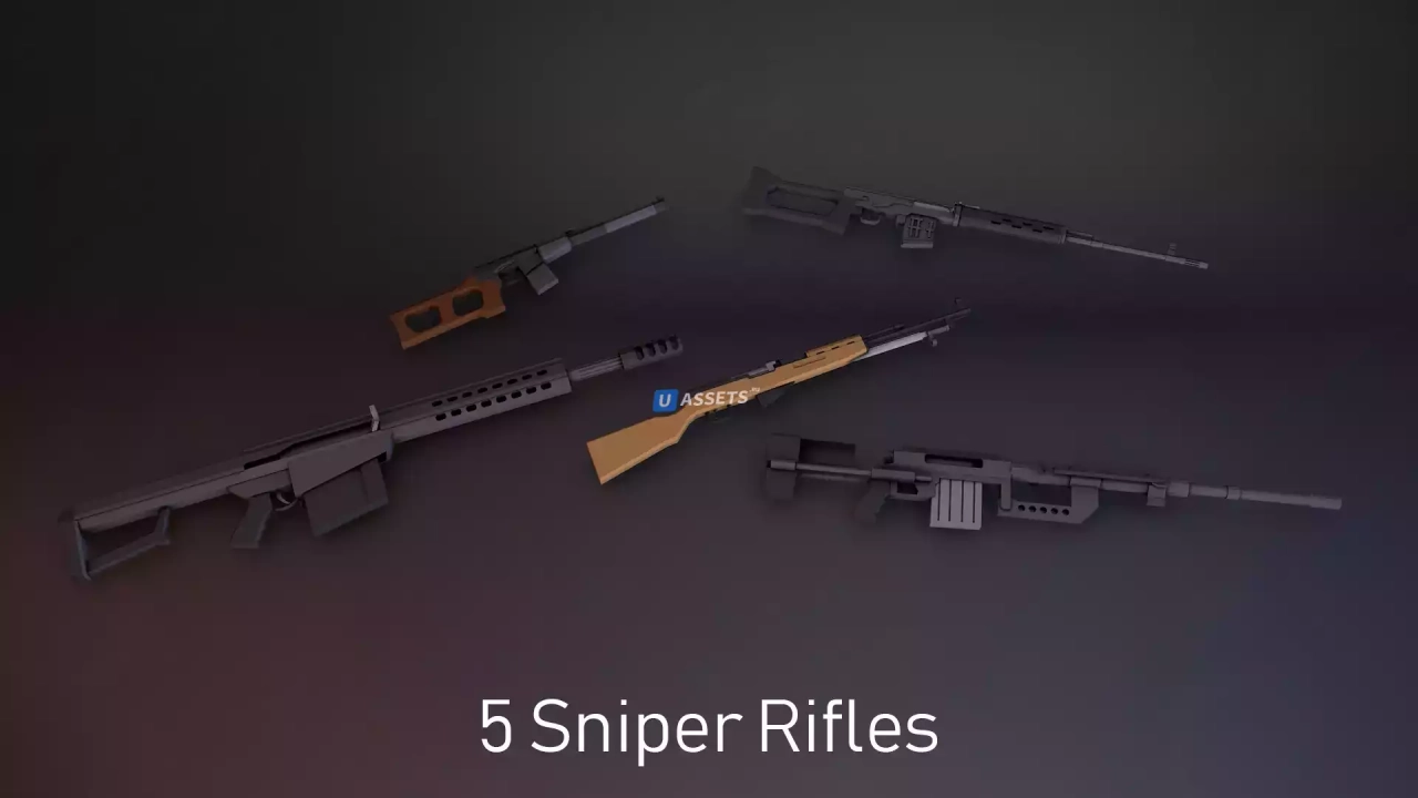 Screenshot #3 - Low Poly Weapons VOL.2