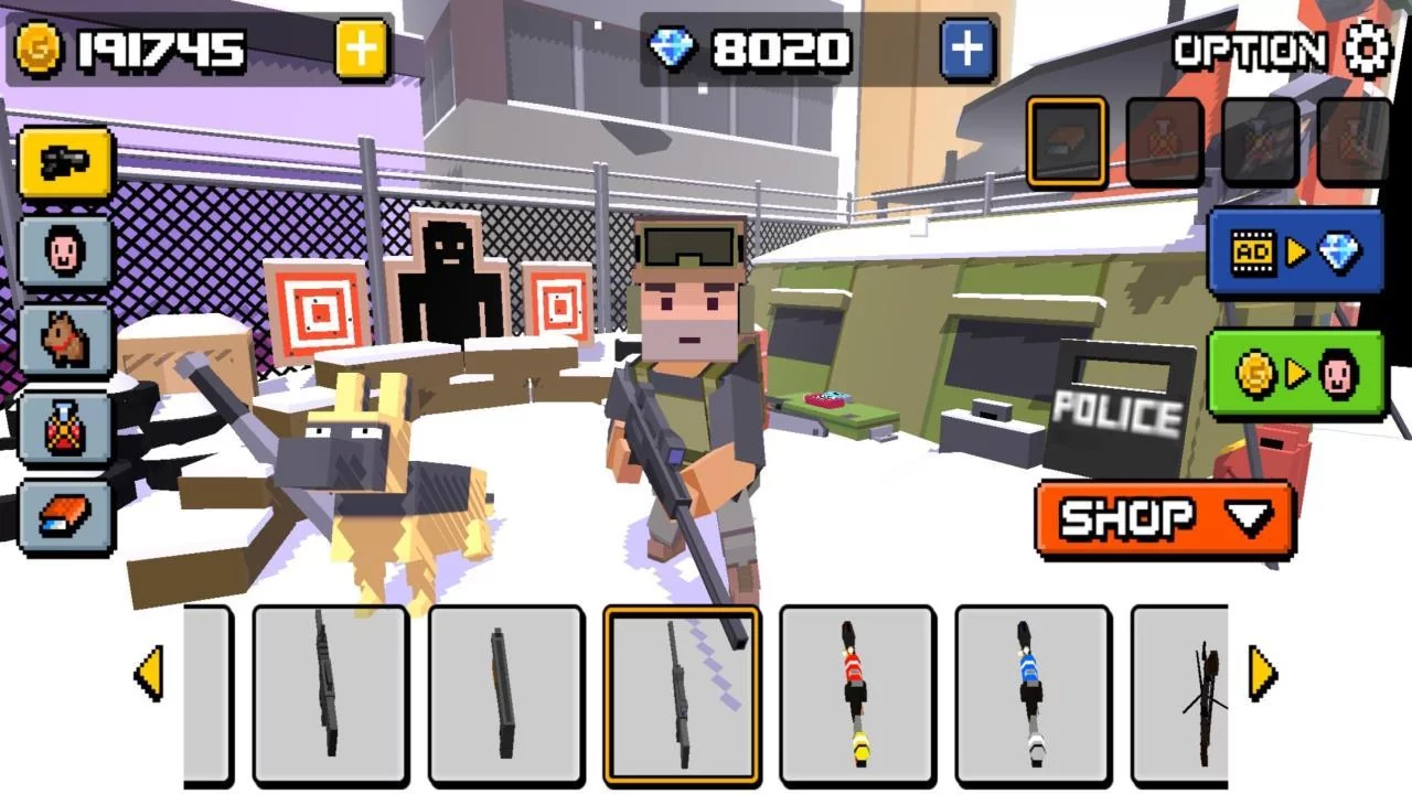 Screenshot #5 - PIXEL ZOMBIE FRONTIER 1.3.4